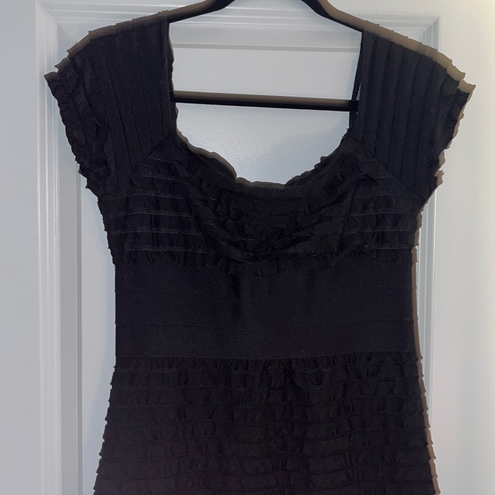 Max studio classic mini black dress! Elegant, timeless